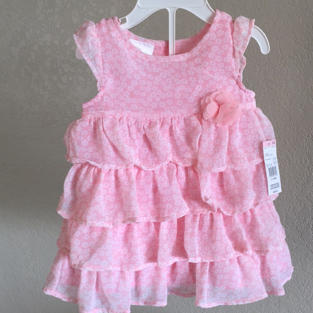 PINK DRESS WITH BLOOMERS